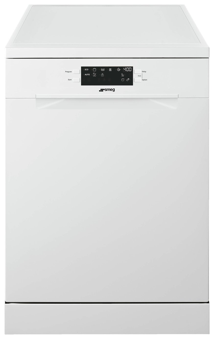 Smeg DF362DQB Full size Dishwasher - White