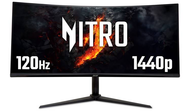 Acer Nitro ED340CUJ0 34 Inch 120Hz QHD Gaming Monitor