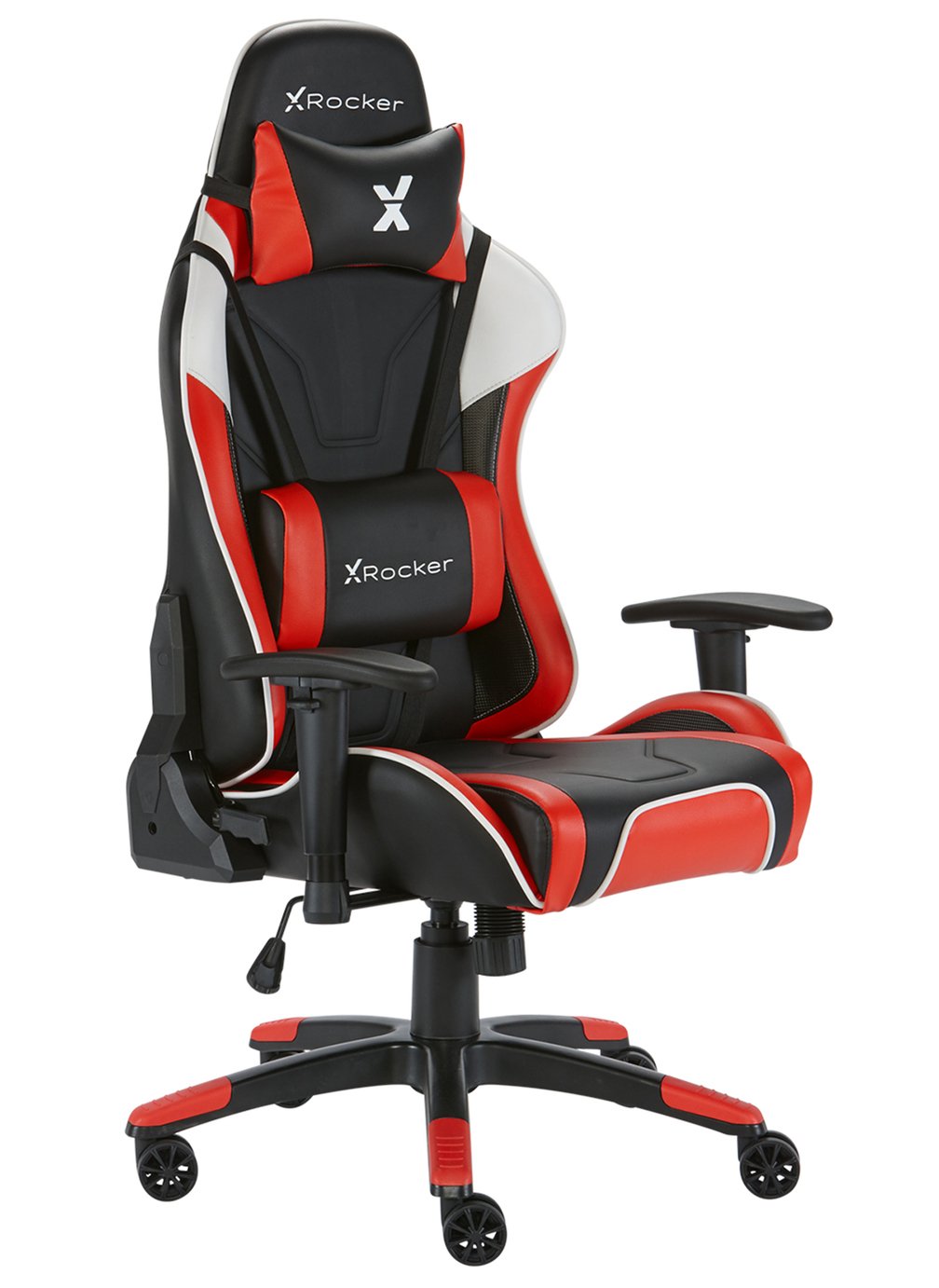 X Rocker Agility Sport Office Gaming Chair - Red