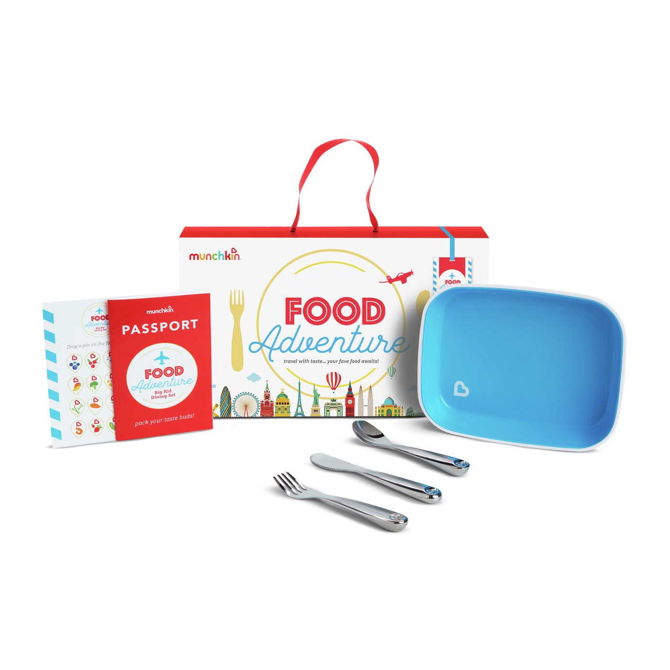 Munchkin Food Adventure Gift Set- Blue Review