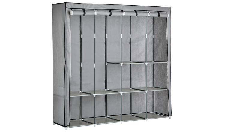 Grey wardrobe deals argos