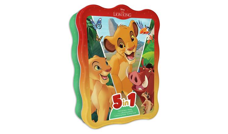Igloo Books Disney The Lion King 5 In 1 Activity Book