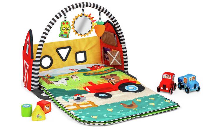 Baby Einstein Farm Grow With Me Playmat and Gym