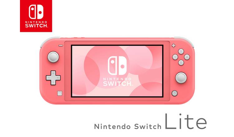 Buy Nintendo Switch Lite Handheld Console - Coral | Nintendo