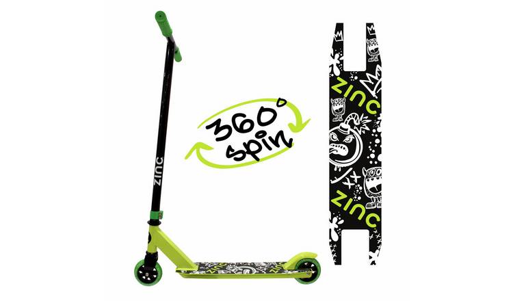 Zinc Detour Stunt Scooter Green