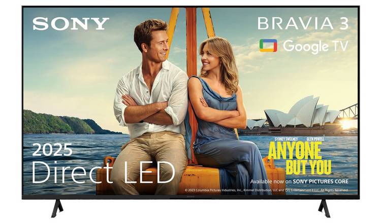 Sony 43 Inch K-43S3 Smart 4K UHD HDR DLED Freeview TV