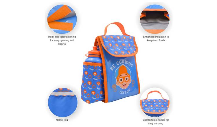 Buy Hox Blippi My First Lunch Bag And Bottle 400ml Lunch boxes