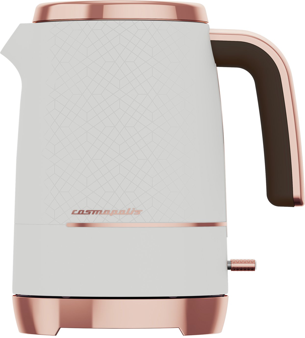 white rose gold kettle