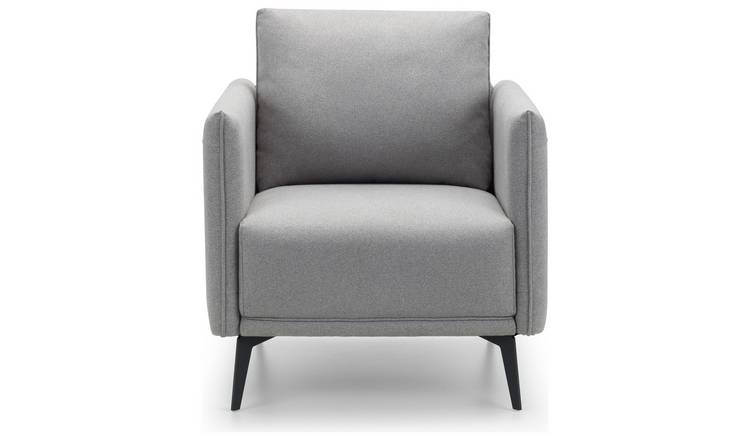 Julian Bowen Rohe Fabric Armchair - Grey