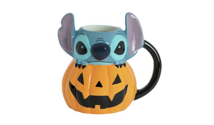 Disney Ceramic Pumpkin Stitch Mug