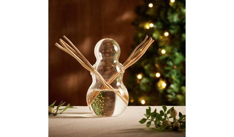 Argos Home 180ml Christmas Cookie Snowman Reed Diffuser