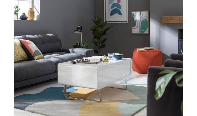 Coffee table online argos white