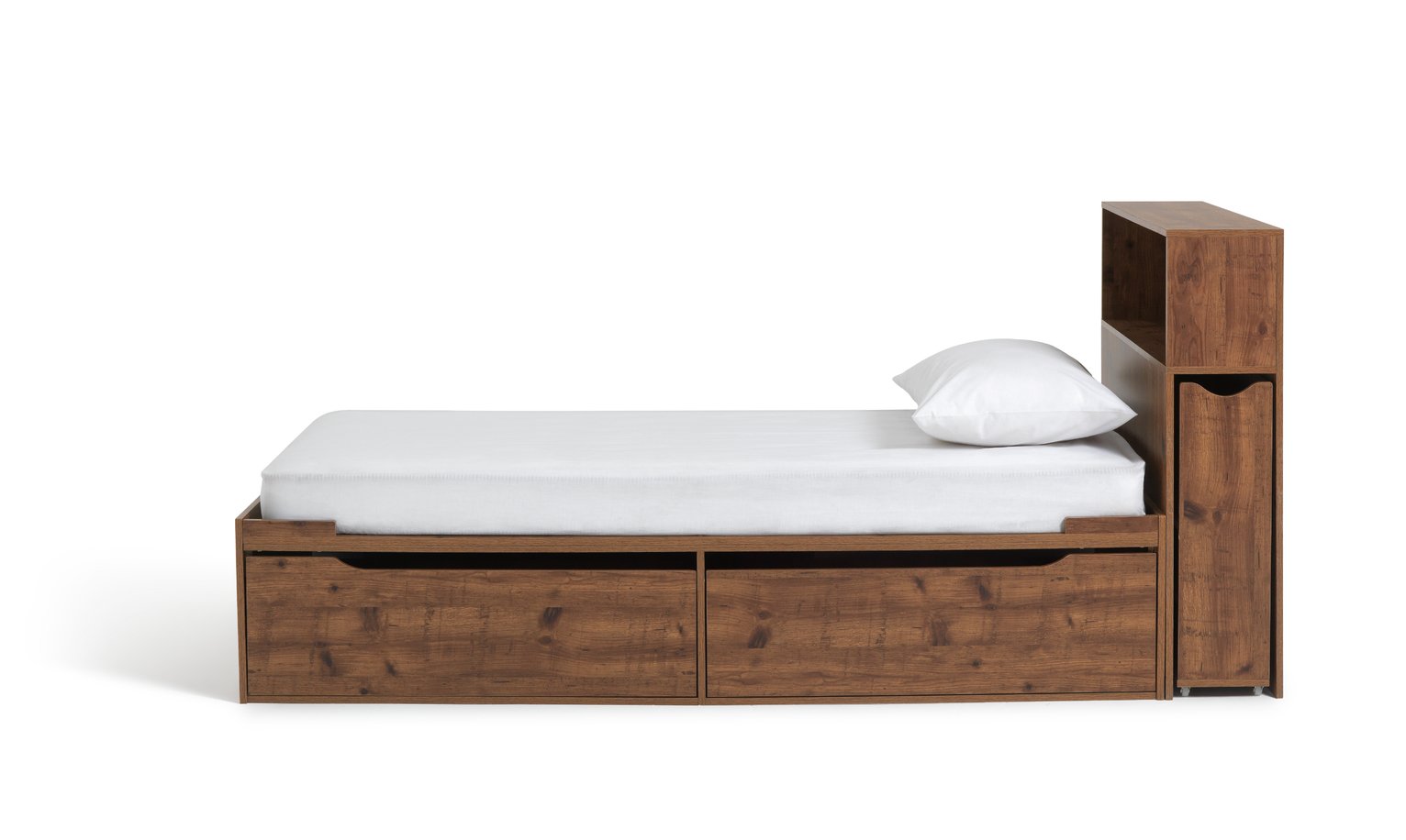 Argos Home Lloyd Cabin Bed With Headboard -Rustic Oak Effect Review