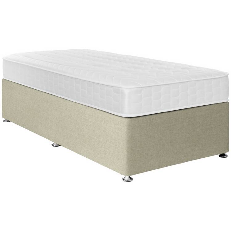 Argos Home Elmdon Single Divan Bed - Natural 0