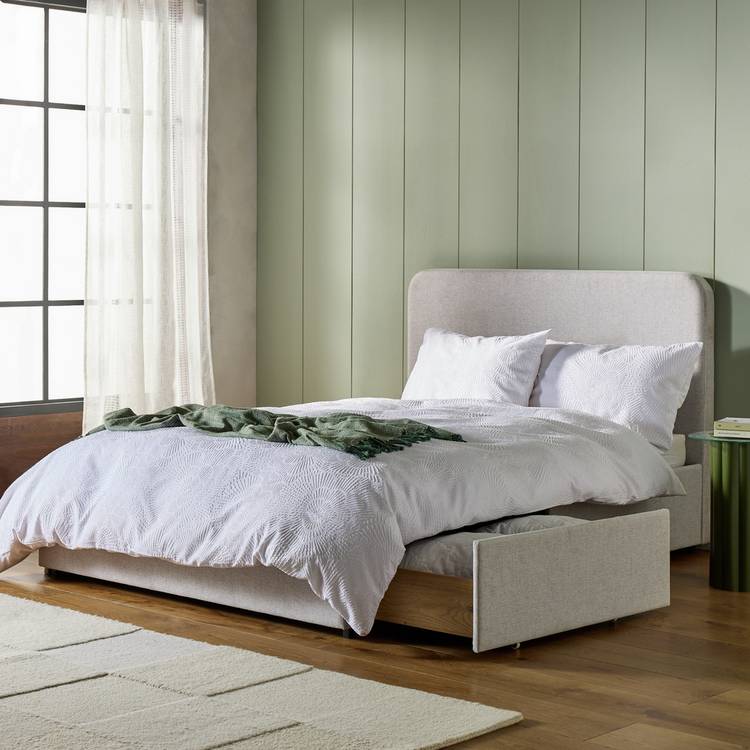 Habitat Chadwell Kingsize Storage Bed - Grey 0