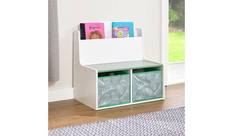Liberty House Toys Kids Teddy Bear Bookcase - White