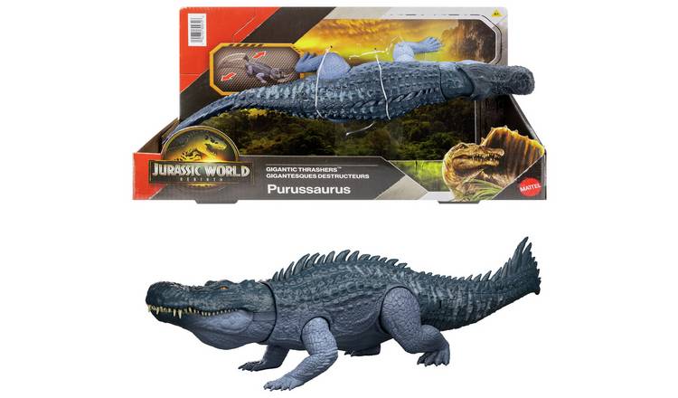 Jurassic World Rebirth  Purussaurus Dinosaur Figure Toy