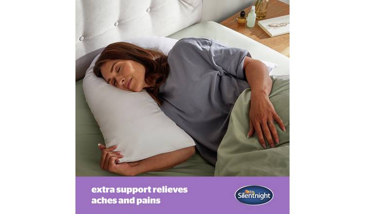 Buy Silentnight V Shaped Support Pillow with Pillowcase Pillows Argos