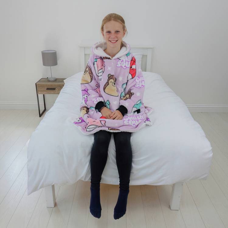 Squishmallows Fleece Hooded Blanket - Medium 0