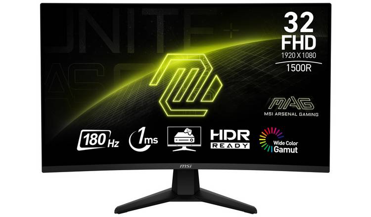 MSI MAG 32C6 31.5 Inch 180Hz FHD Gaming Monitor