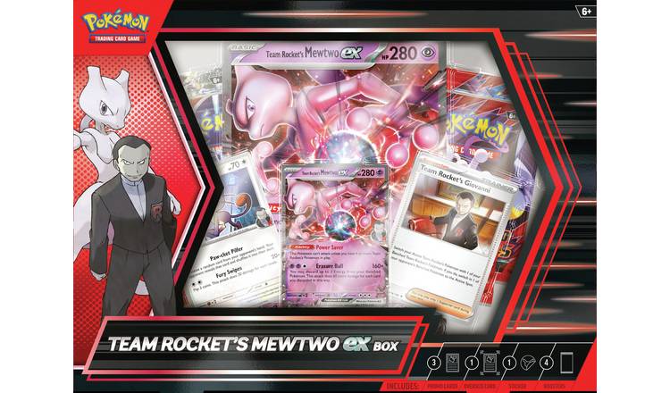 Pokémon Team Rocket's Mewtwo ex Box