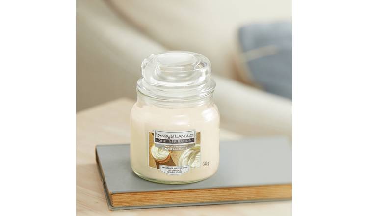 Yankee Home Inspiration Medium Jar Candle - Vanilla Frosting