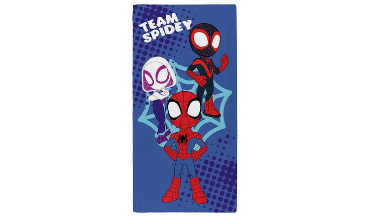 Disney Spidey & Friends Beach Towel - Blue