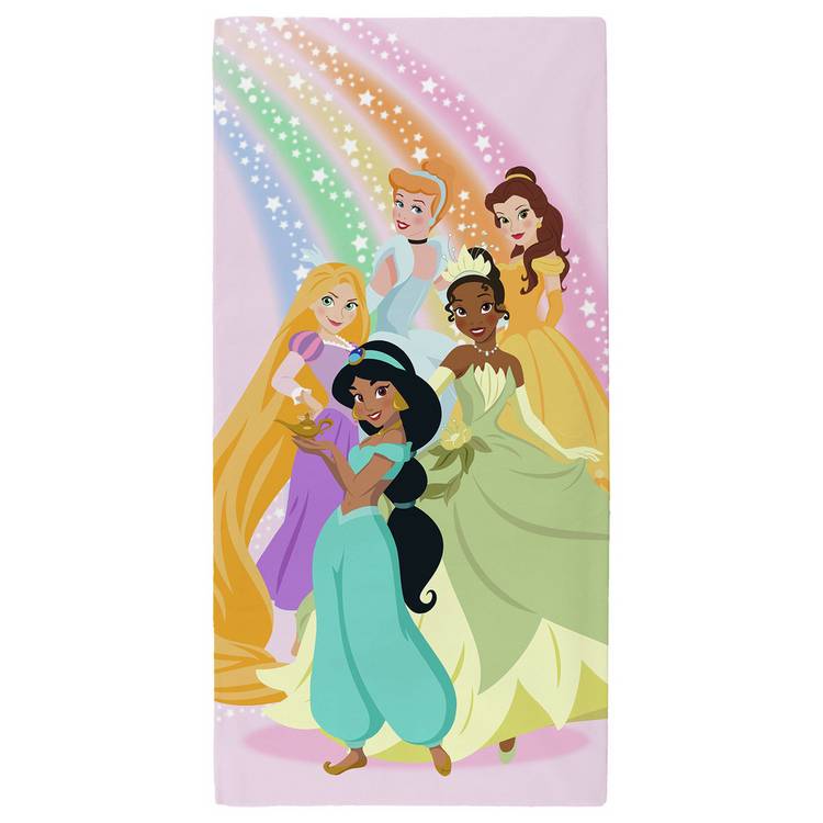 Disney Princess Beach Towel - Pink 0