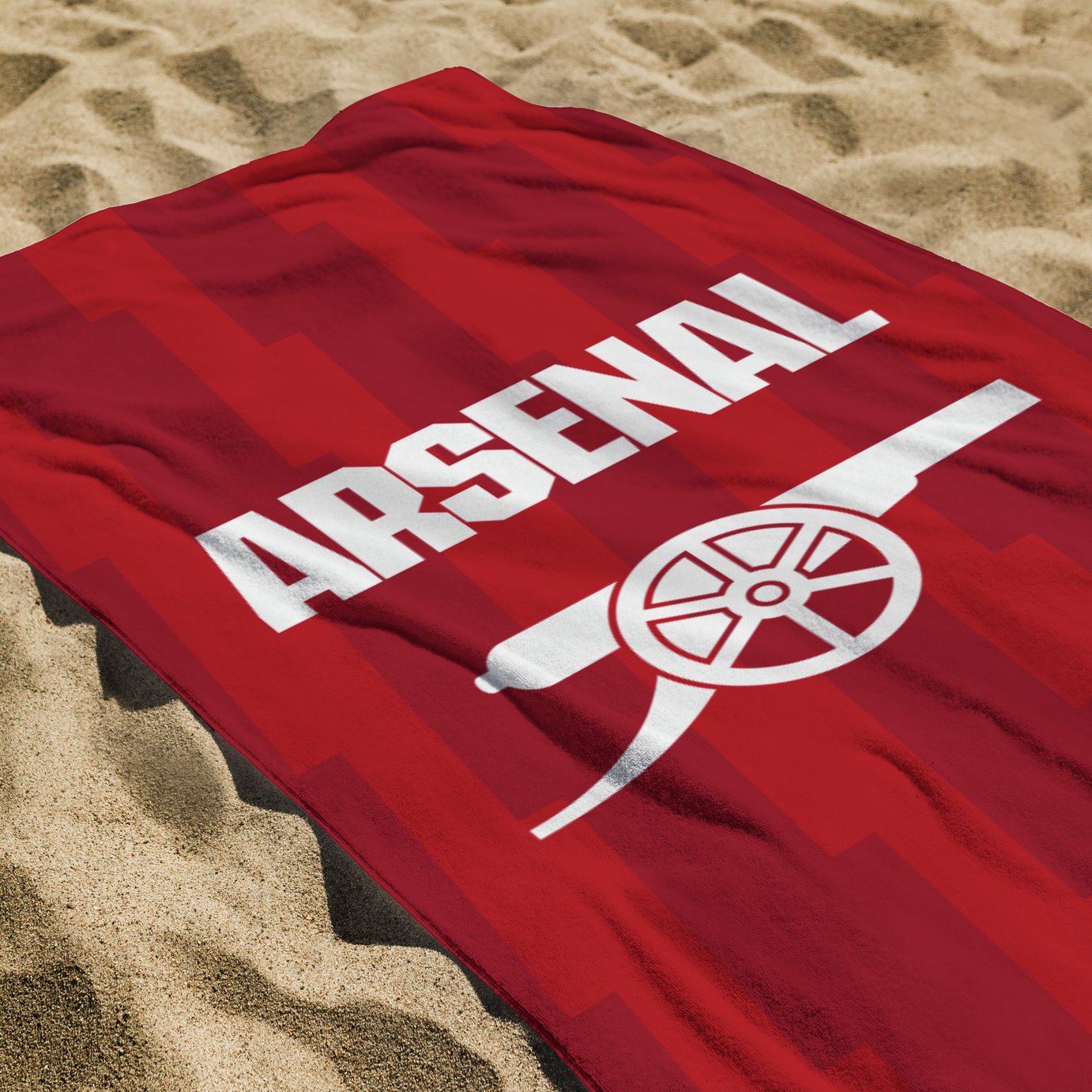 Arsenal FC Beach Towel – Red