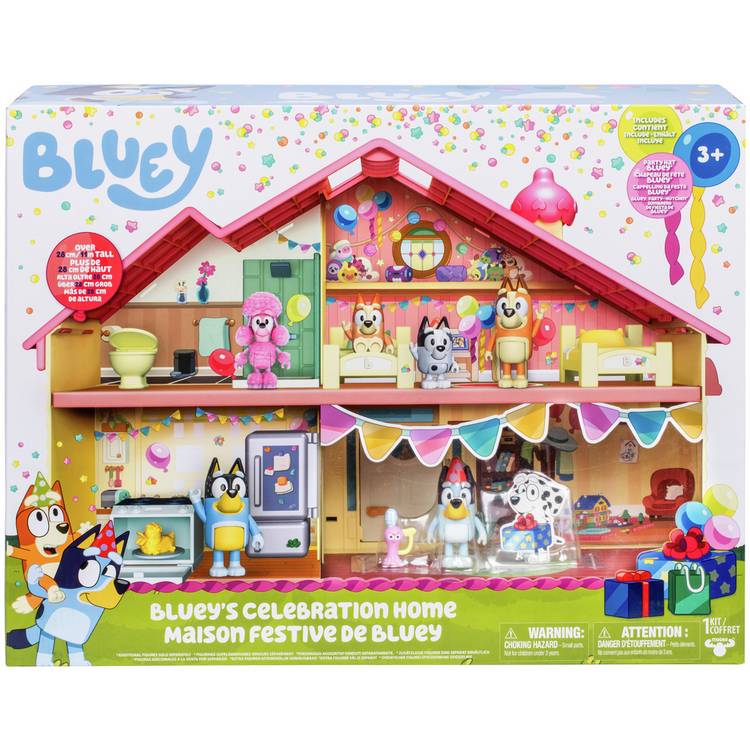 Bluey S11 Bluey's Birthday Celebration Home Playset 0