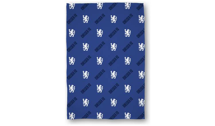 Chelsea FC Fleece Throw - Blue - 100x150cm