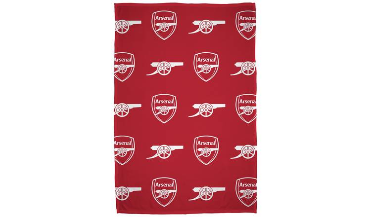 Arsenal FC Fleece Throw - Red - 100x150cm