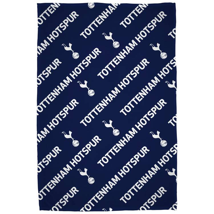 Tottenham Hotspur Fleece Throw - Dark Blue - 100x150cm 0