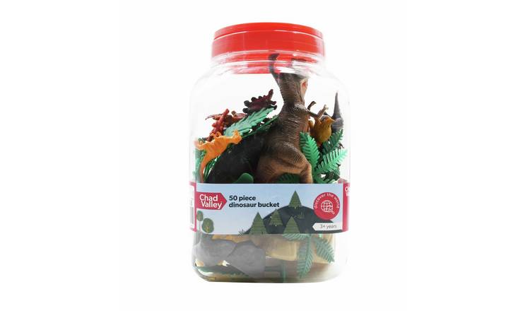 Chad Valley Dinosaur Bucket 50 Pack