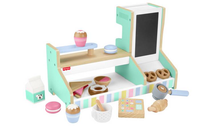 Fisher-Price Wooden Coffee Shop Playset
