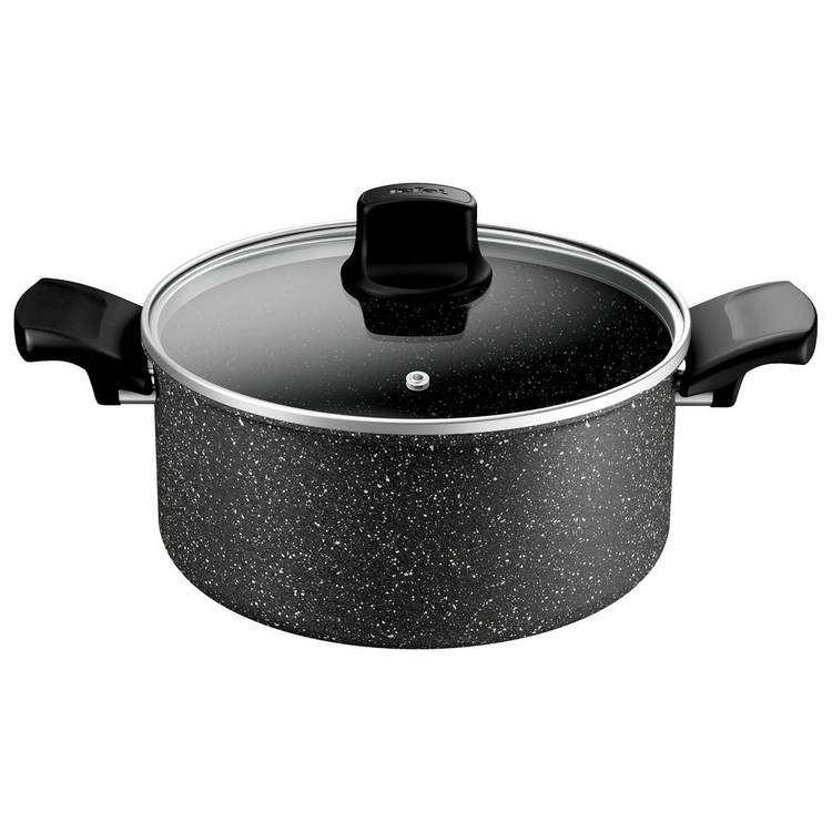 Tefal Stone Force 24cm  Aluminium Stewpot 0