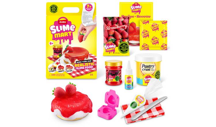 Zuru Slime Mart Mall Shopping Bag Strawberry Cheesecake