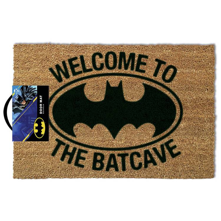 Pyramid Batman Batcave Brown Doormat - 40x60cm 0