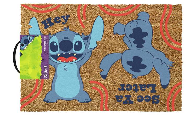 Pyramid Disney Lilo & Stitch Brown Doormat - 40x60cm