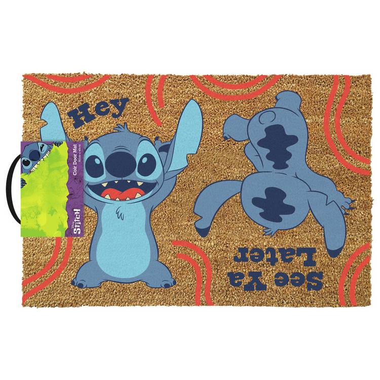 Pyramid Disney Lilo & Stitch Brown Doormat - 40x60cm 0