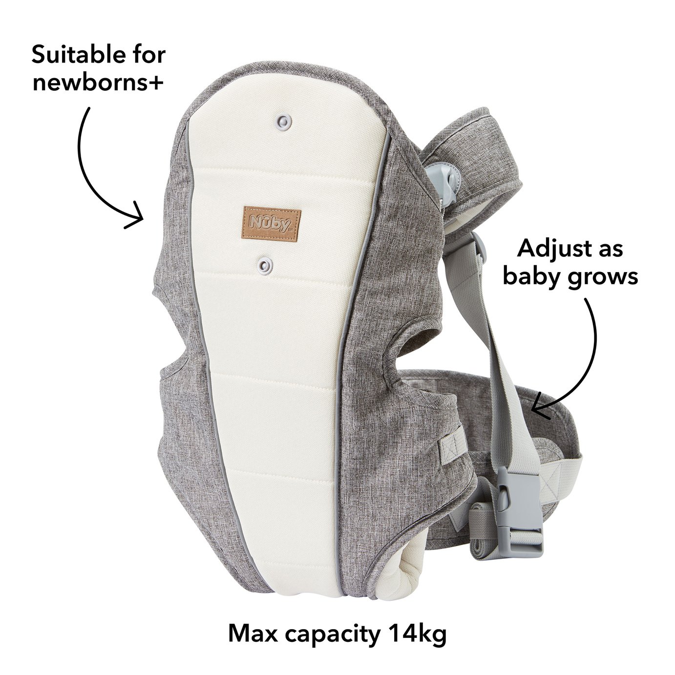 Nuby 3-in-1 Newborn Baby Carrier Review