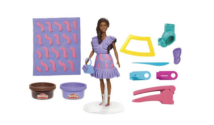 Play-Doh Barbie Fashionista Ruffles with 2 Tubs