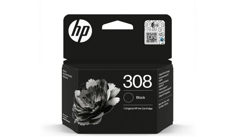 HP 308 Original Ink Cartridge - Black