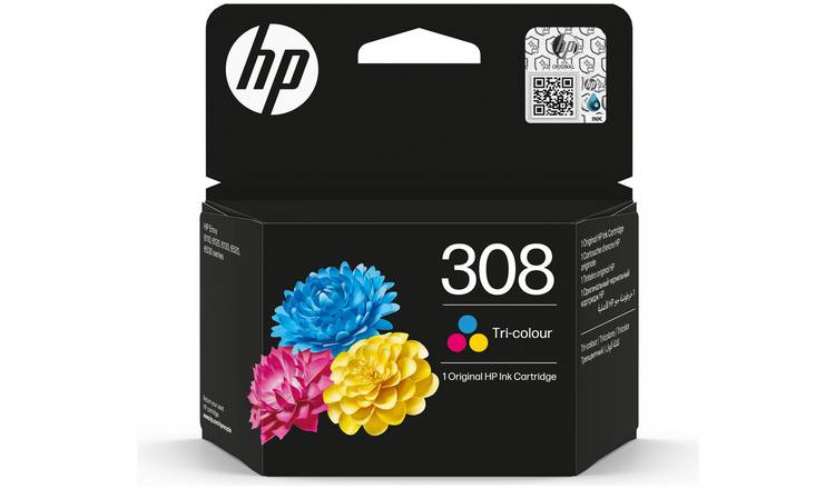 HP 308 Original Ink Cartridge - Tri-colour