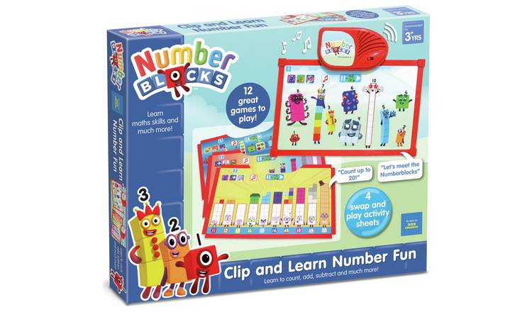 Numberblocks Clip & Learn