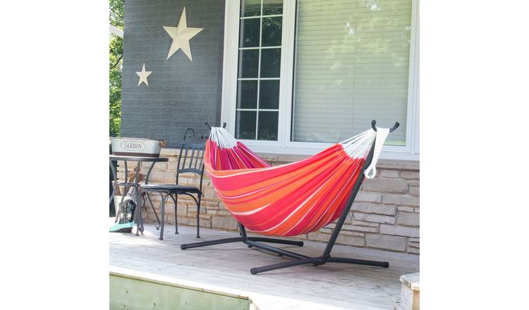 Vivere Mimosa Double Hammock with Metal