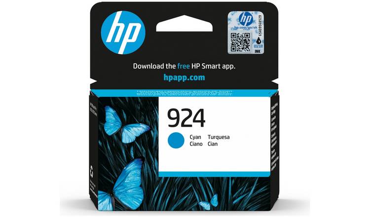 HP 924 Original Ink Cartridge - Cyan