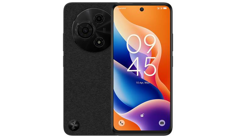 SIM Free TCL 605 128GB Mobile Phone - Black
