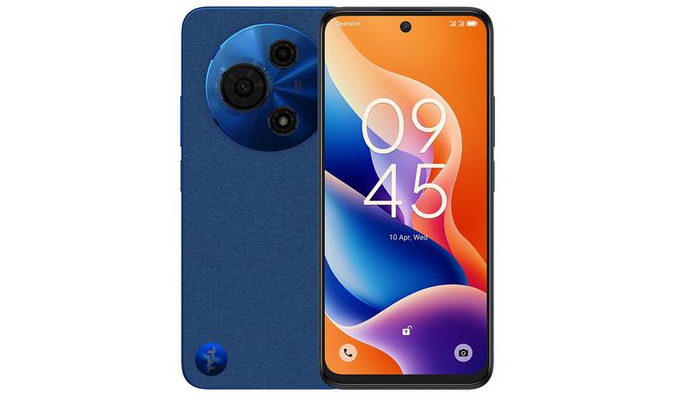 SIM Free TCL 605 128GB Mobile Phone - Quartz Blue