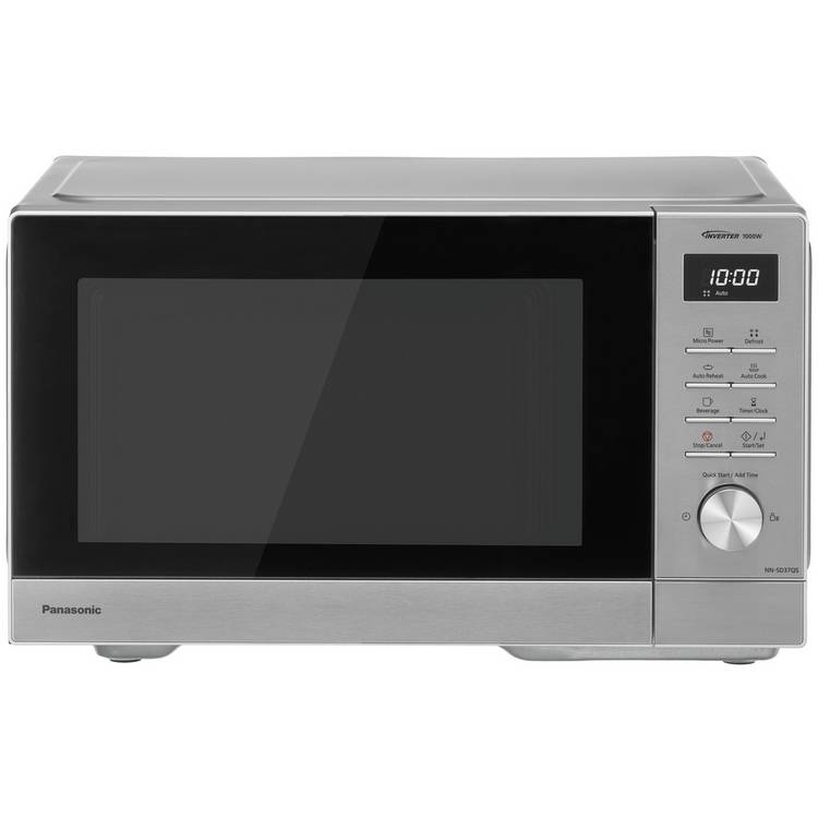 Panasonic 1000W Standard Microwave NN-SD37QSBPQ - Grey 0